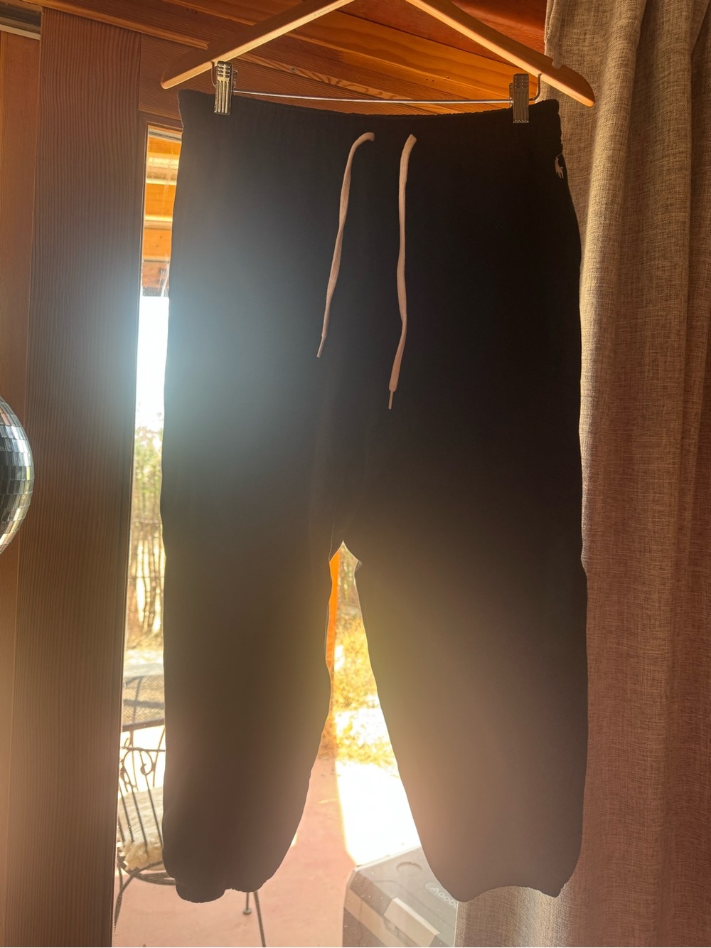 Ralph Lauren women’s fleece drawstring sweatpants // size large